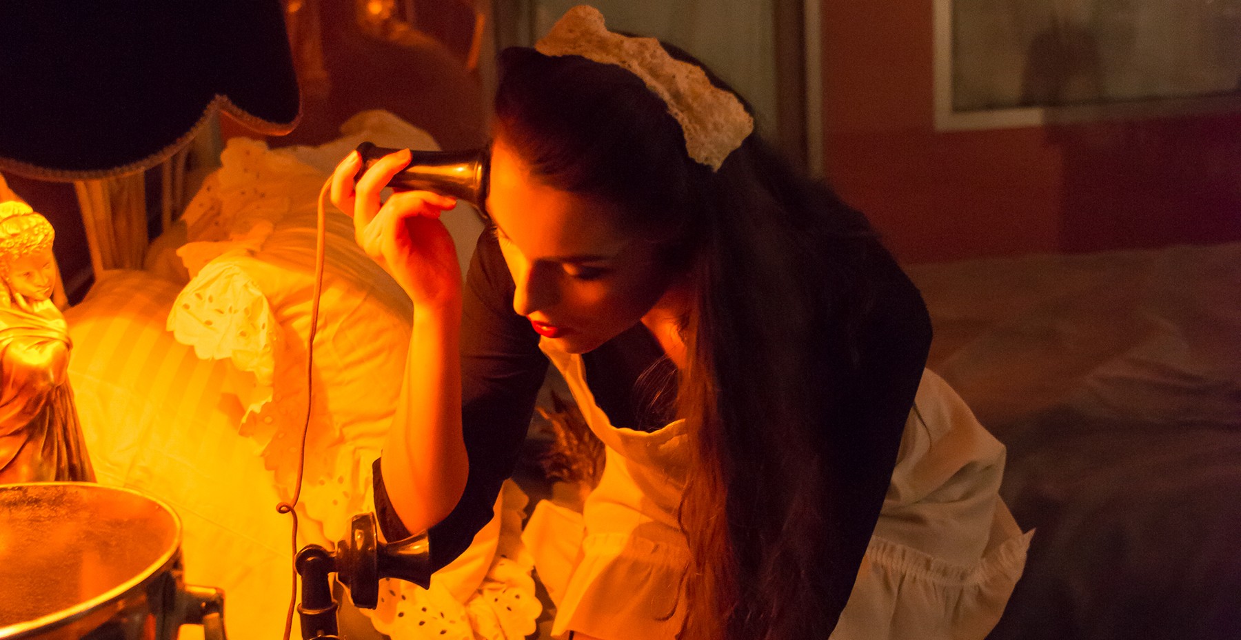 Celeste Hudson as The Maid in the Paris Ritz
